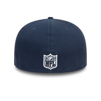 This is a Seattle Seahawks NFL Official Team Colours Dark Blue 59FIFTY Fitted Cap 2