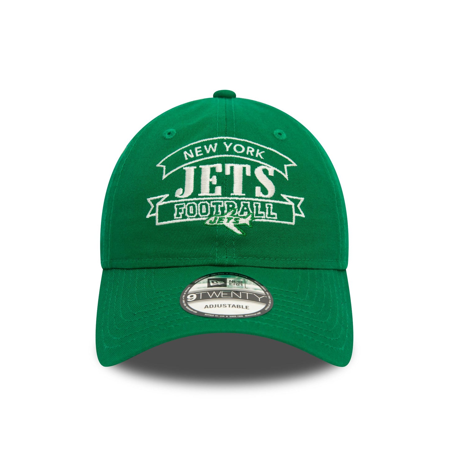 This is a New York Jets Retro NFL Dark Green 9TWENTY Adjustable Cap 2