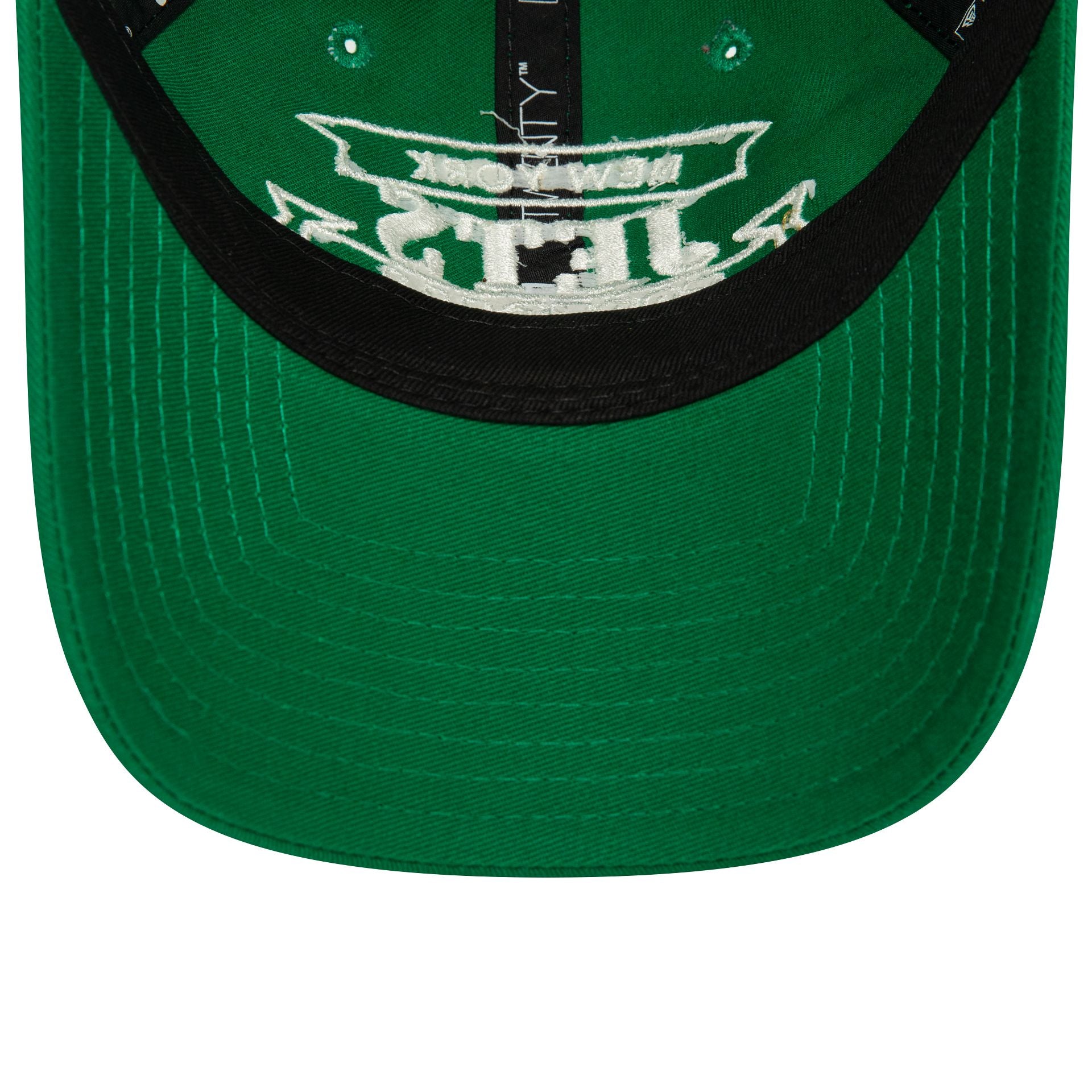 This is a New York Jets Retro NFL Dark Green 9TWENTY Adjustable Cap 5