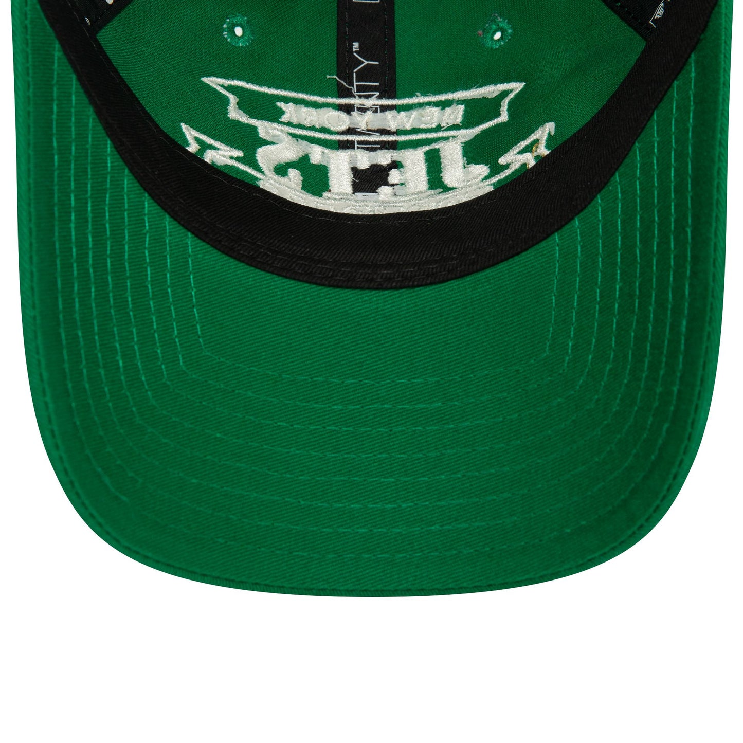 This is a New York Jets Retro NFL Dark Green 9TWENTY Adjustable Cap 5