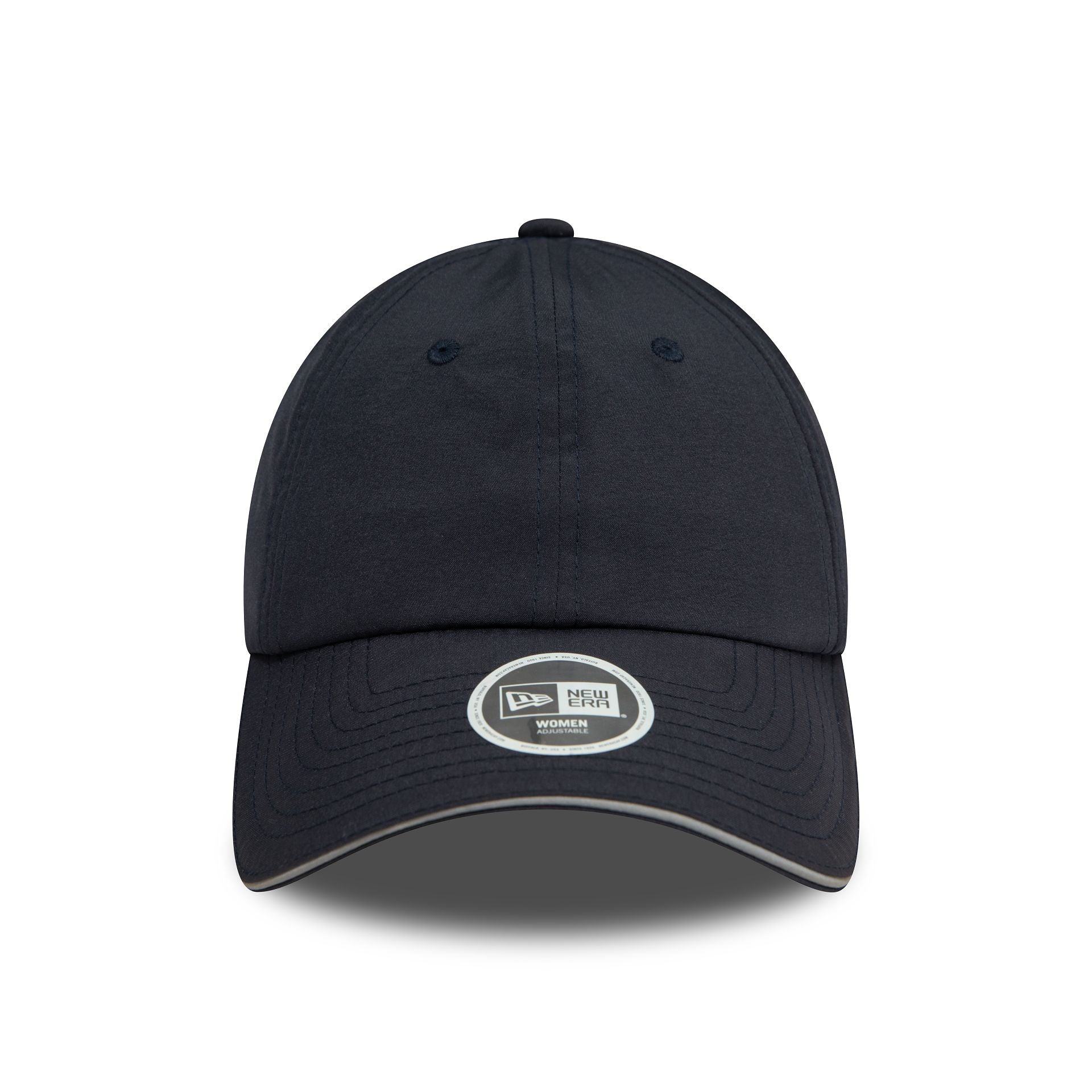 This is a New Era Womens Navy Pony Tail Adjustable Cap 2