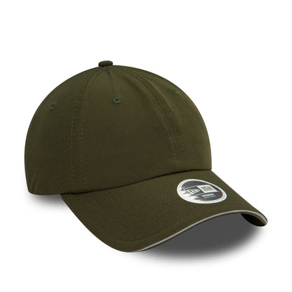 This is a New Era Womens Green Pony Tail Adjustable Cap 3