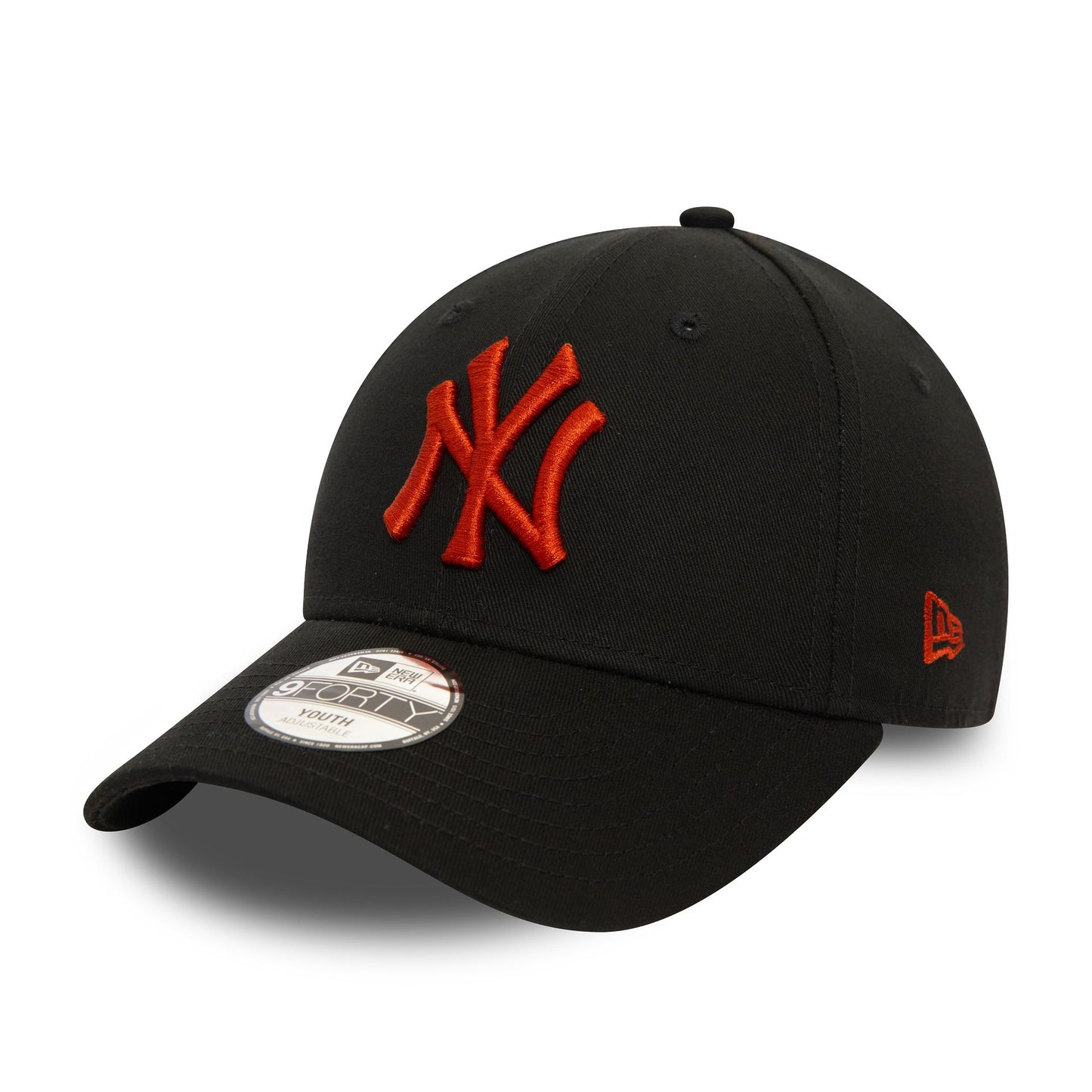 This is a New York Yankees Youth League Essential Black 9FORTY Adjustable Cap 4