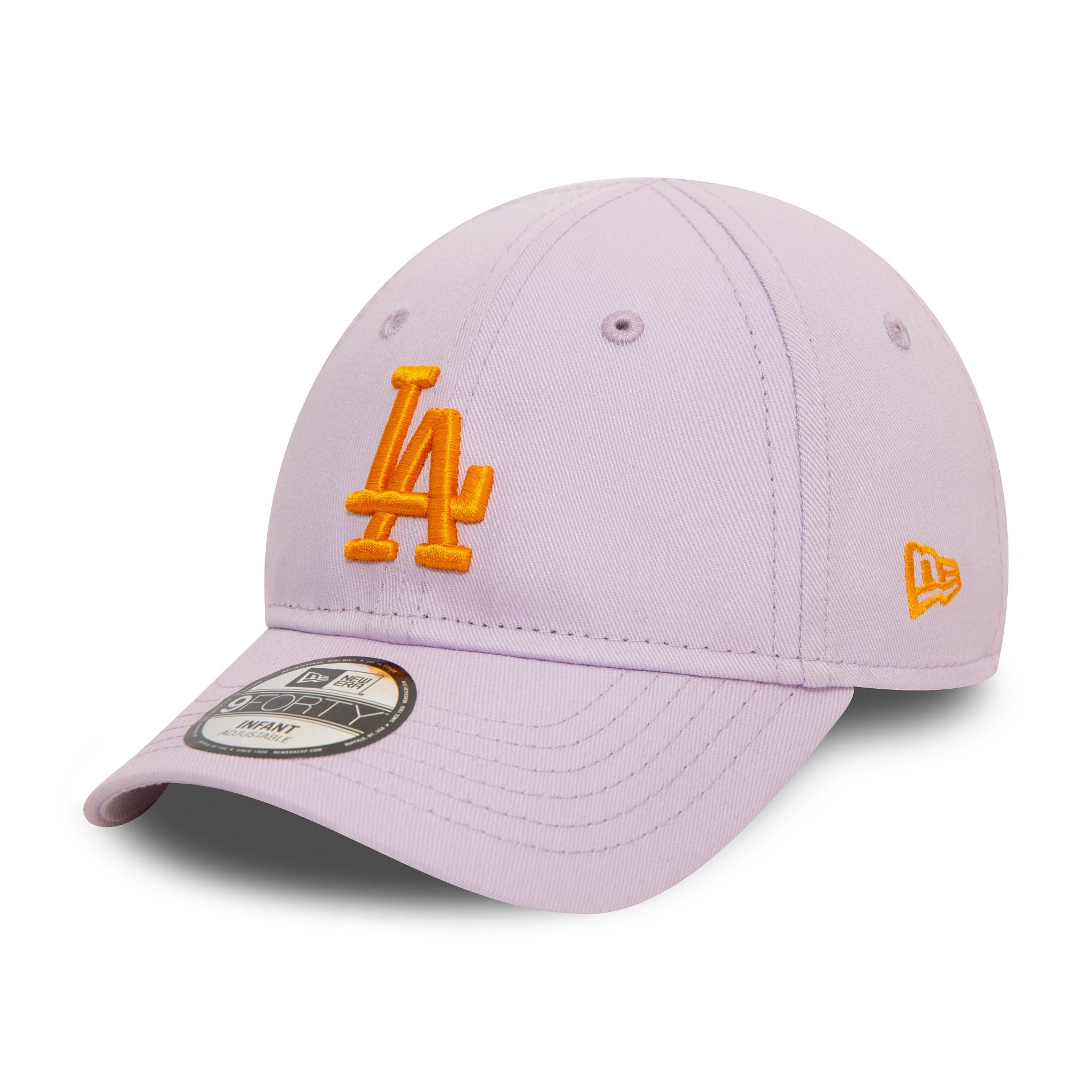 This is a LA Dodgers Infant League Essential Pastel Purple 9FORTY Adjustable Cap 1