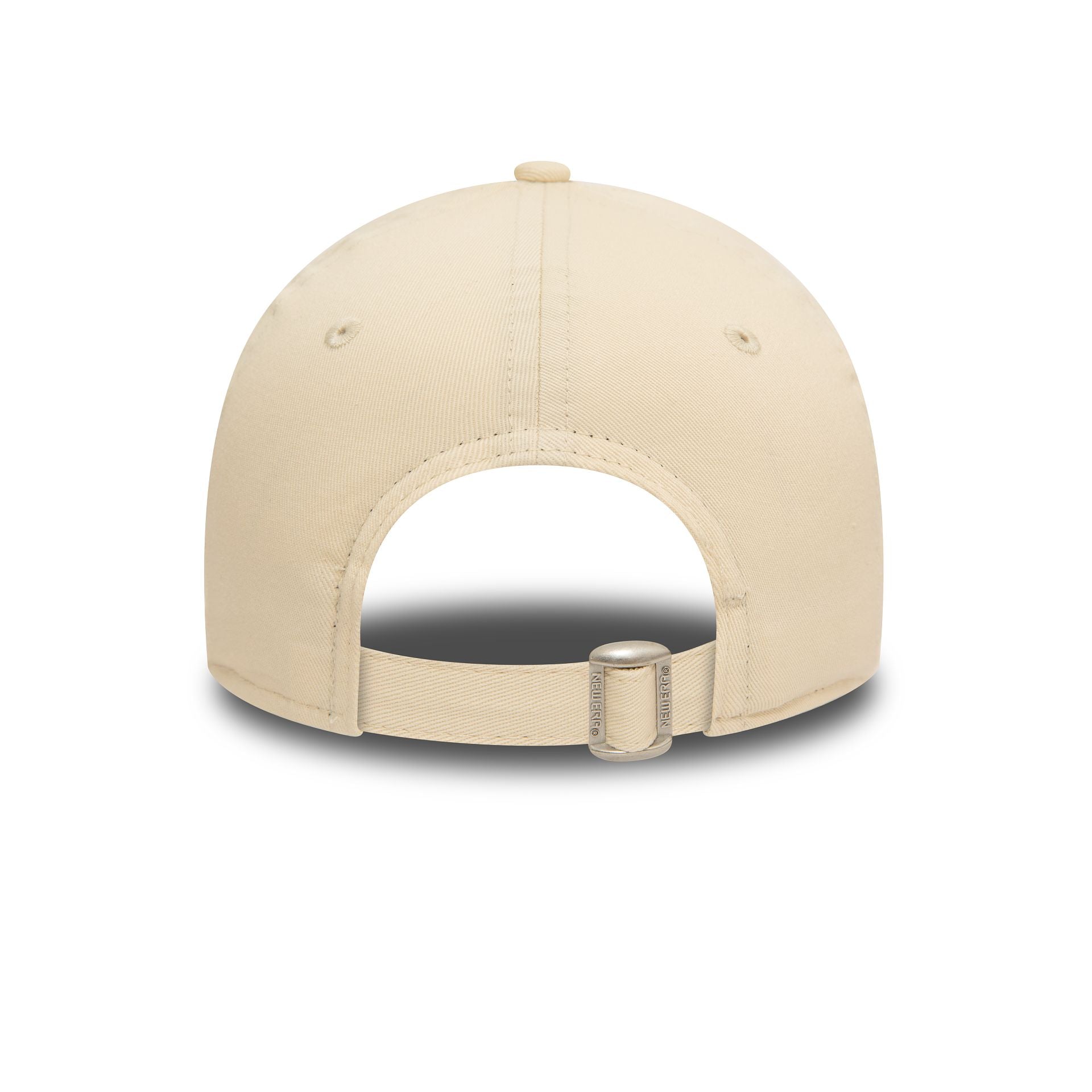 This is a New Era Youth Essential Light Beige 9FORTY Adjustable Cap 3