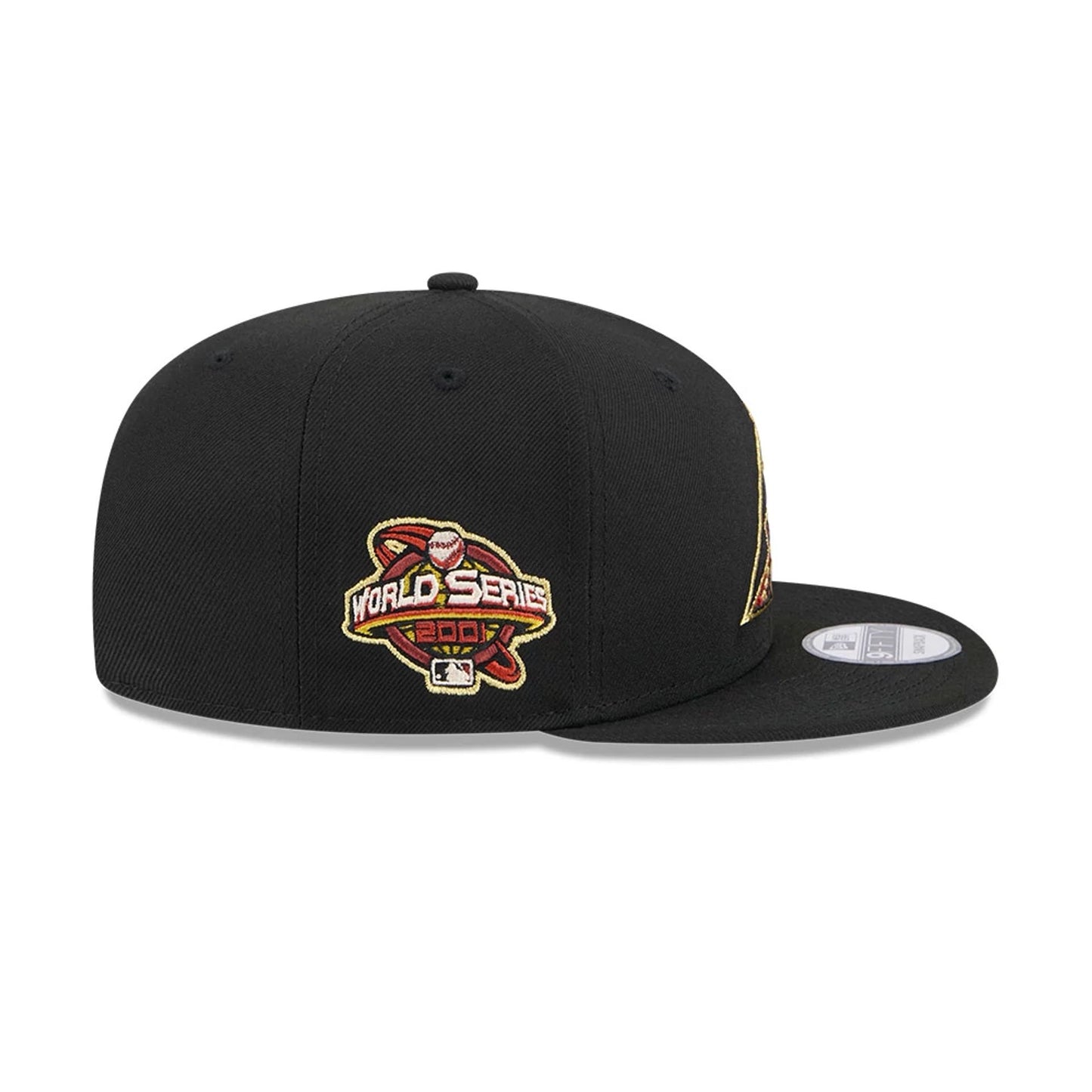 This is a Arizona Diamondbacks Animal Fill Black 9FIFTY Snapback Cap 6