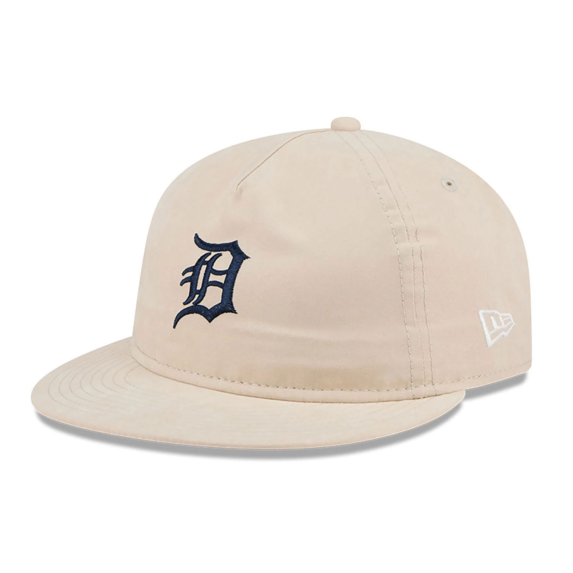 This is a Detroit Tigers Brushed Nylon Light Beige Retro Crown 9FIFTY Strapback Cap 2