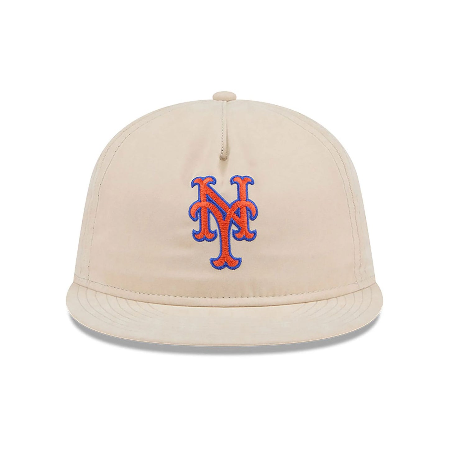 This is a New York Mets Brushed Nylon Light Beige Retro Crown 9FIFTY Strapback Cap 7