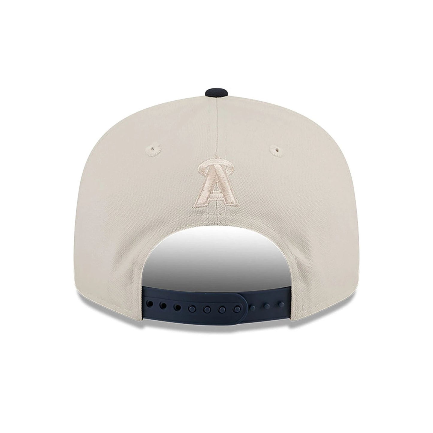 This is a LA Angels Floral Fill Light Beige 9FIFTY Snapback Cap 5