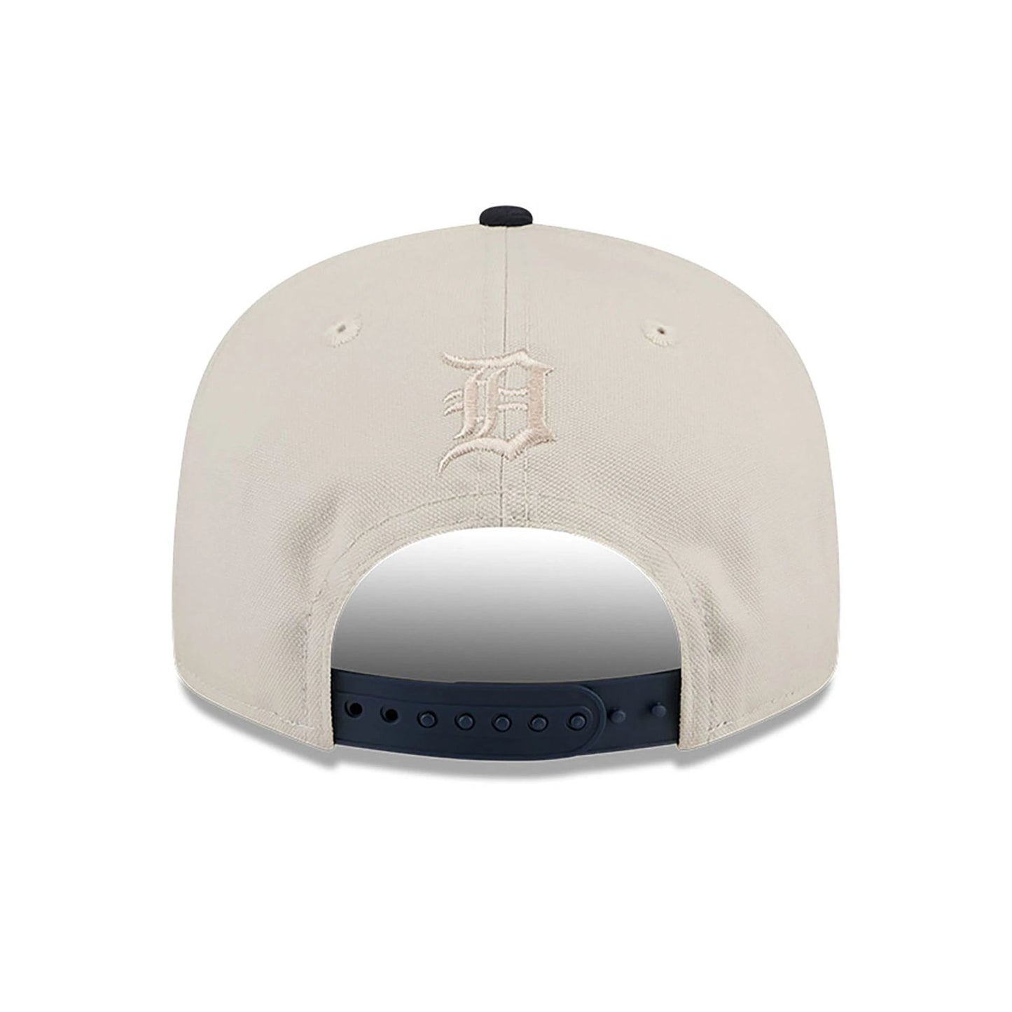 This is a Detroit Tigers Floral Fill Light Beige 9FIFTY Snapback Cap 5