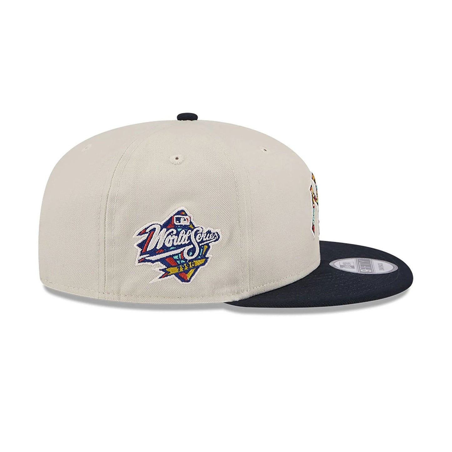 This is a New York Yankees Floral Fill Light Beige 9FIFTY Snapback Cap 6