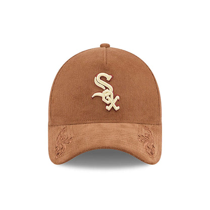 This is a Chicago White Sox Ornamental Cord Brown 9FORTY A-Frame Adjustable Cap 2