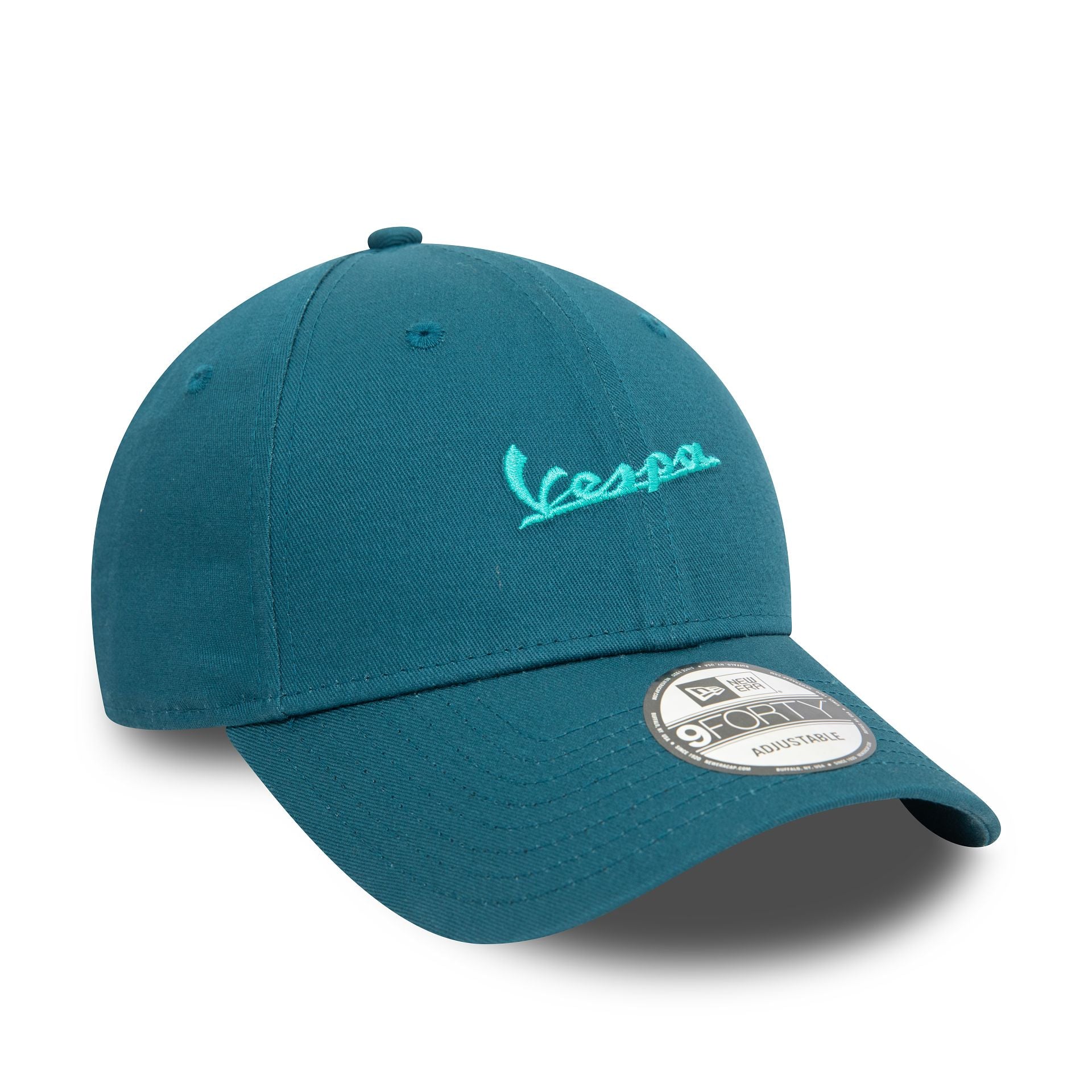 This is a Vespa Seasonal Turquoise 9FORTY Adjustable Cap 1