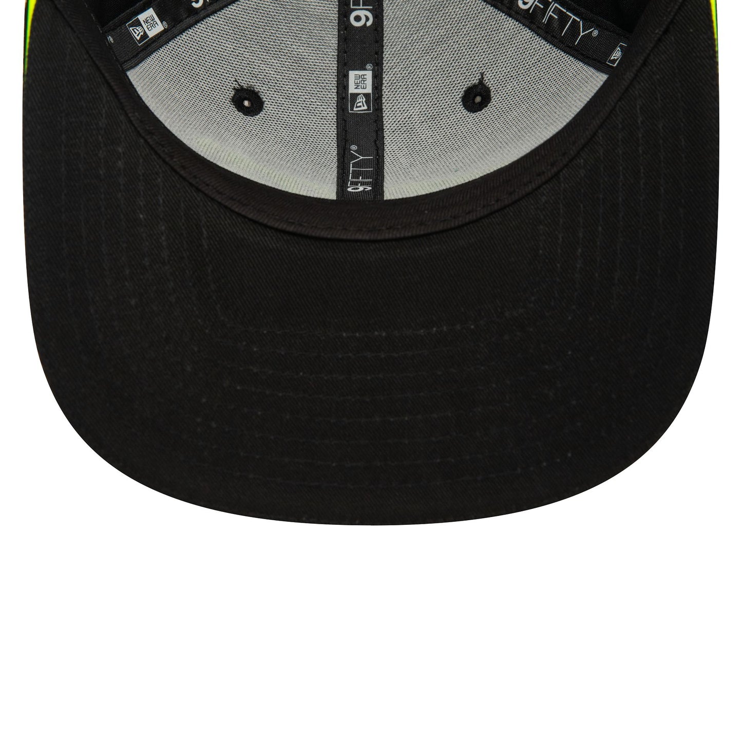 This is a VR46 Faux Suede Black 9FIFTY Original Fit Cap 5