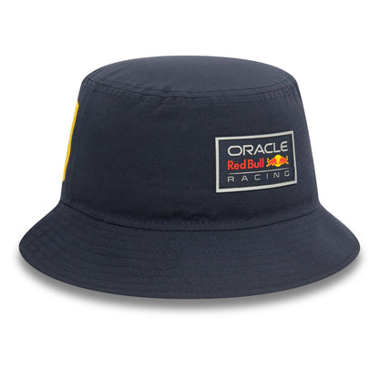 This is a Red Bull Racing Repreve Graphic Dark Blue Bucket Hat 2