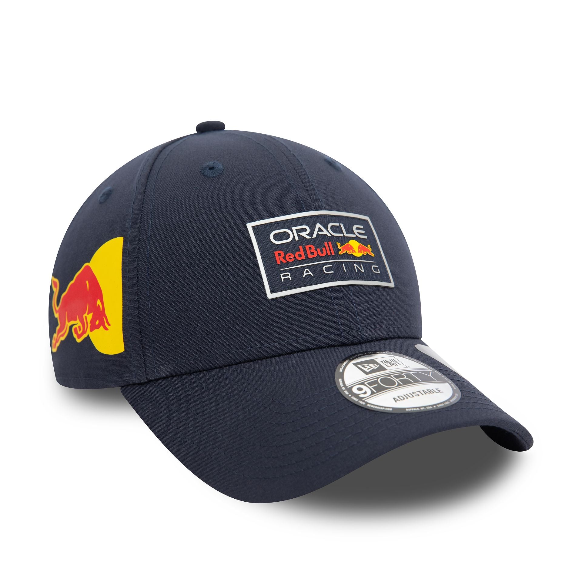 This is a Red Bull Racing Repreve Graphic Dark Blue 9FORTY Adjustable Cap 1