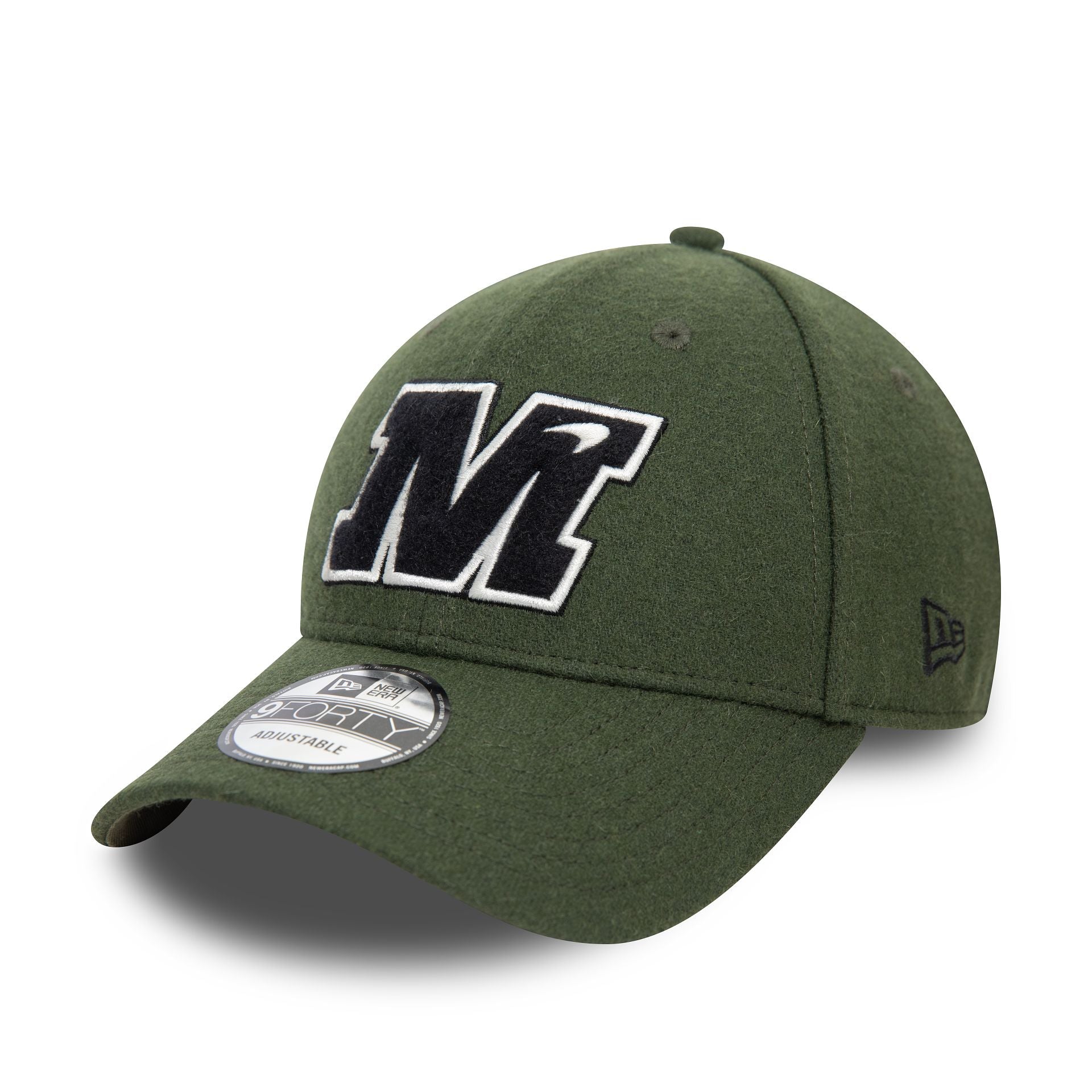 This is a McLaren Racing Puff Patch Dark Green 9FORTY Adjustable Cap 1