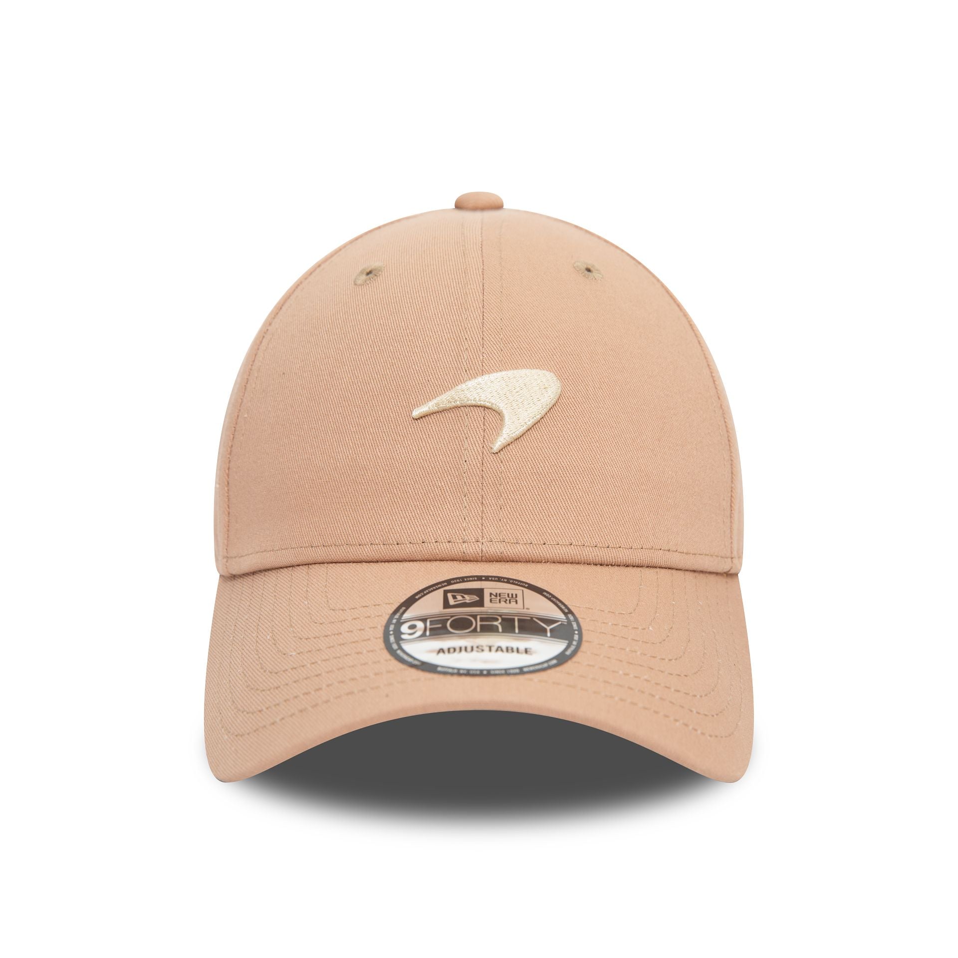 This is a McLaren Racing Seasonal Beige 9FORTY Adjustable Cap 2