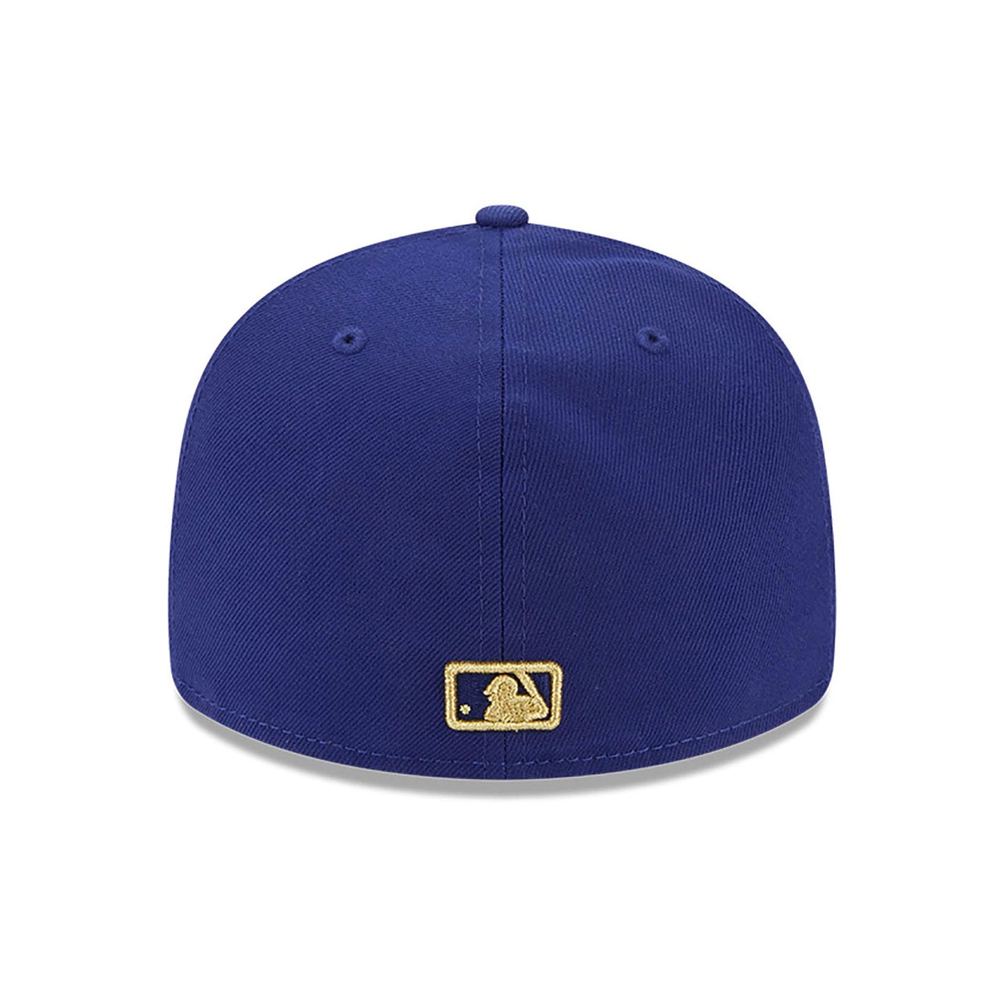 This is a Texas Rangers MLB Gold Dark Blue Low Profile 59FIFTY Fitted Cap 5