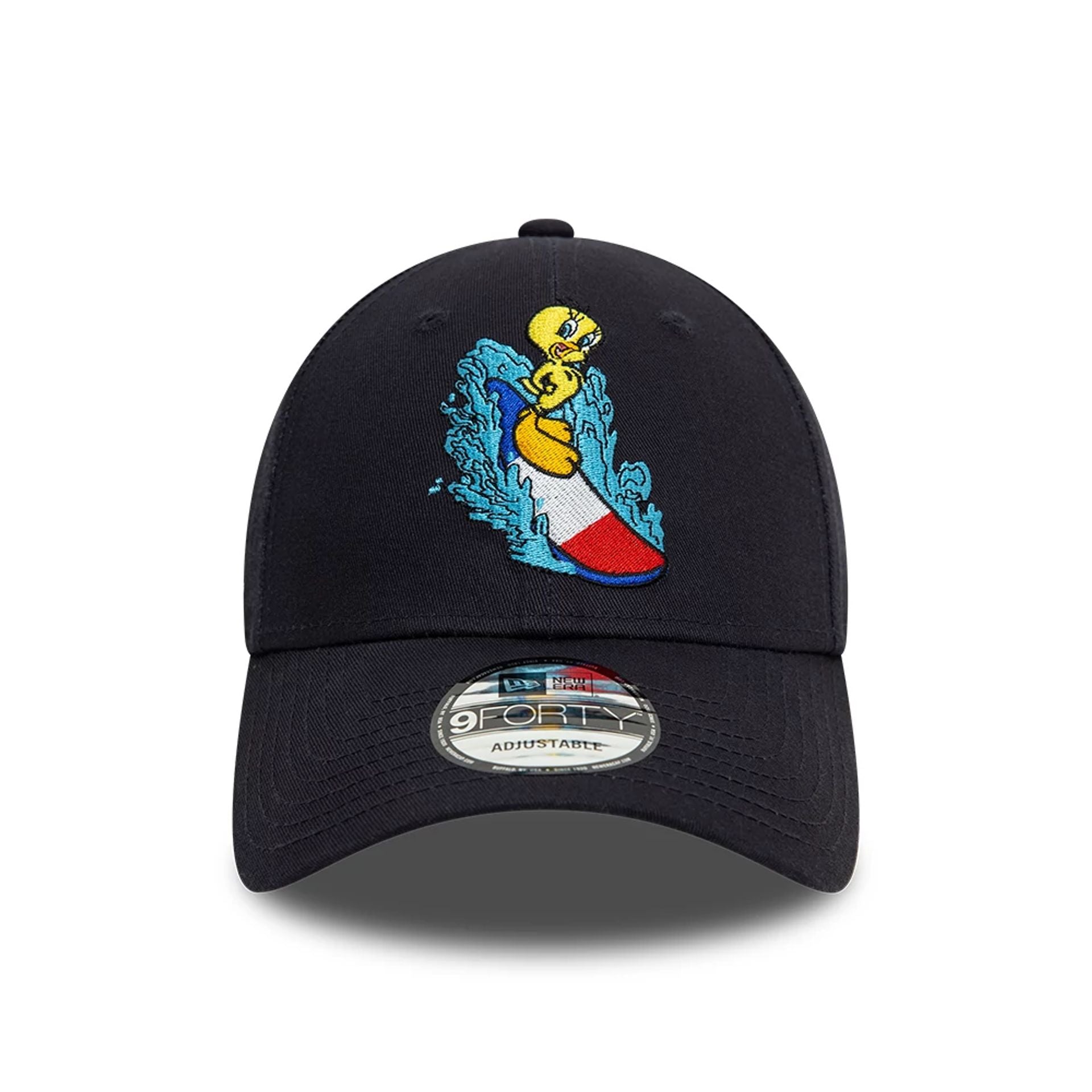 This is a Tweety Pie Team Looney Tunes Navy 9FORTY Adjustable Cap 4