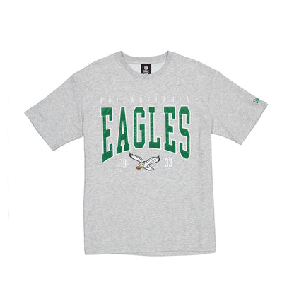 The Male model is wearing Philadelphia Eagles Sport Classic Grey T-Shirt 1