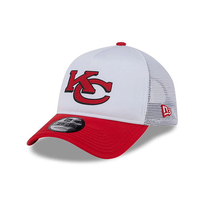 This is a Kansas City Chiefs City Originals White 9FORTY A-Frame Cap 3