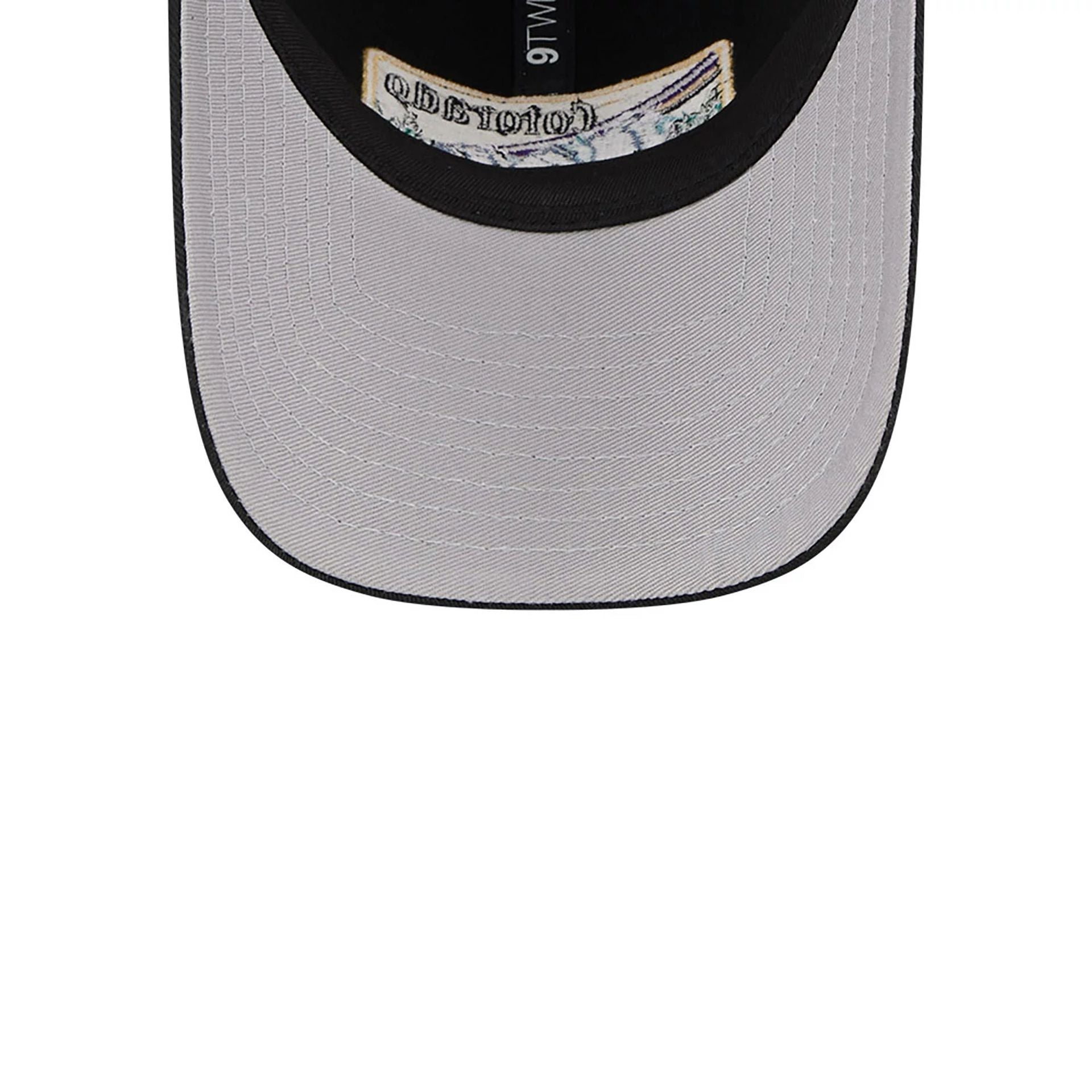 This is a Colorado Rockies State Souvenir White 9TWENTY Adjustable Cap 2