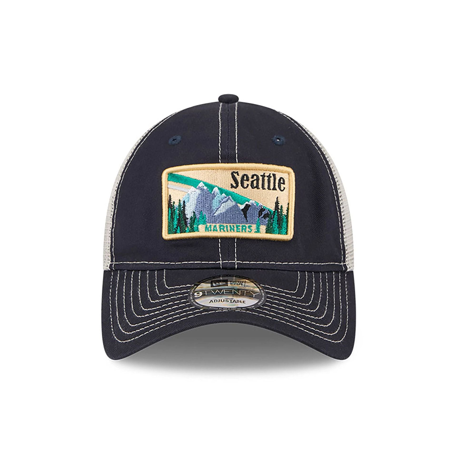 This is a Seattle Mariners State Souvenir White 9TWENTY Adjustable Cap 3