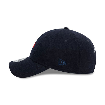 This is a Edwin x New Era Navy 9FORTY Adjustable Cap 6