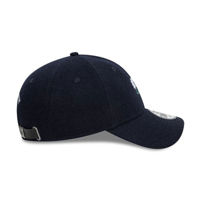 This is a Edwin x New Era Navy 9FORTY Adjustable Cap 7