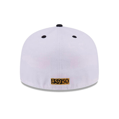 This is a New Era 59FIFTY Day 7 5/8 White 59FIFTY Fitted Cap 5