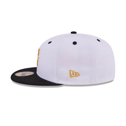 This is a New Era 59FIFTY Day 7 5/8 White 59FIFTY Fitted Cap 7