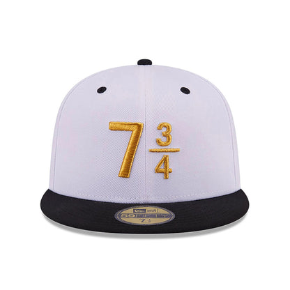 This is a New Era 59FIFTY Day 7 3/4 White 59FIFTY Fitted Cap 3