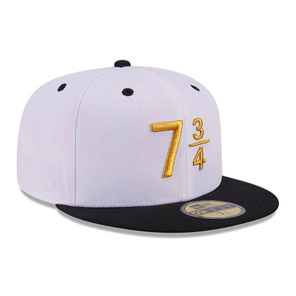 This is a New Era 59FIFTY Day 7 3/4 White 59FIFTY Fitted Cap 4