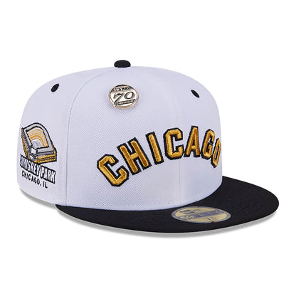 This is a Chicago White Sox 59FIFTY Day White 59FIFTY Fitted Cap 6