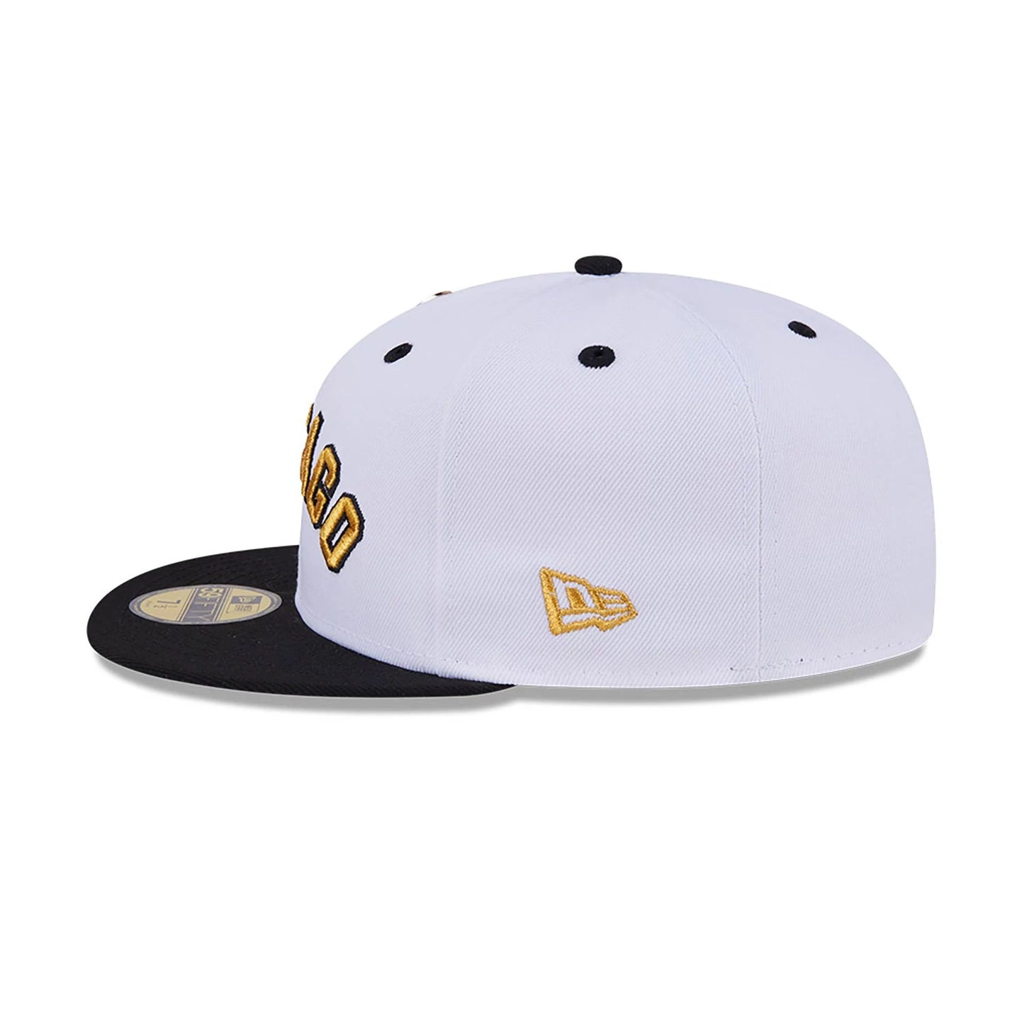 This is a Chicago White Sox 59FIFTY Day White 59FIFTY Fitted Cap 5