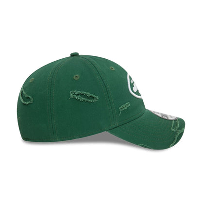 This is a New York Jets NFL Distressed Green 9TWENTY Adjustable Cap 7