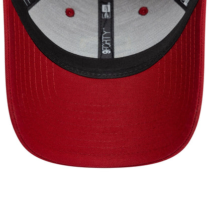 This is a AS Roma Core Dark Red 9FORTY Adjustable Cap 4