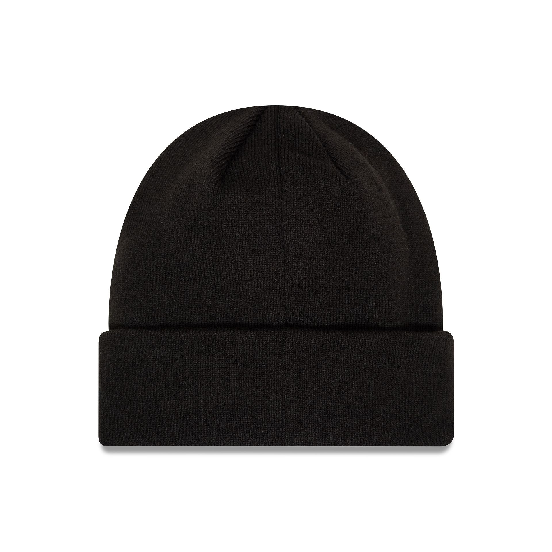 This is a AS Roma Tonal Black Cuff Knit Beanie Hat 2