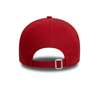 This is a AS Roma Wordmark Dark Red 9FORTY Adjustable Cap 6