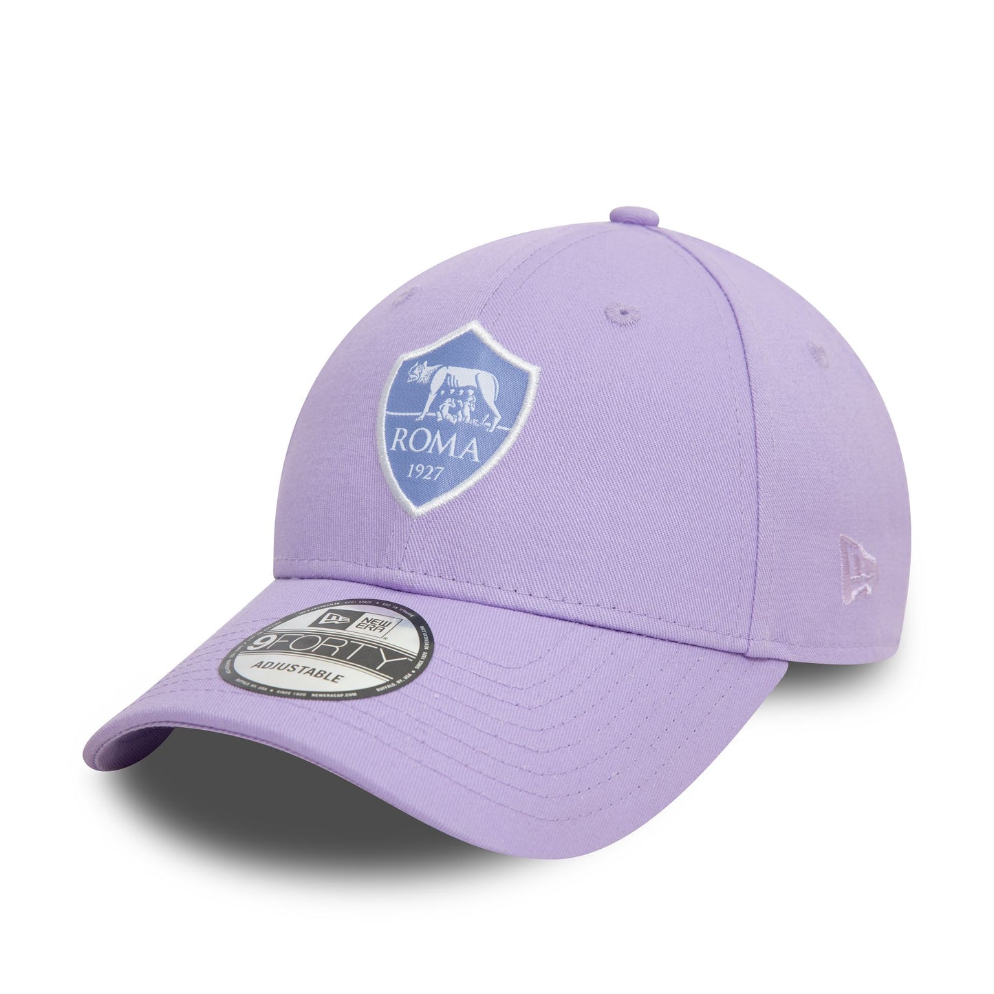 This is a AS Roma Womens Micro Pastel Purple 9FORTY Adjustable Cap 1