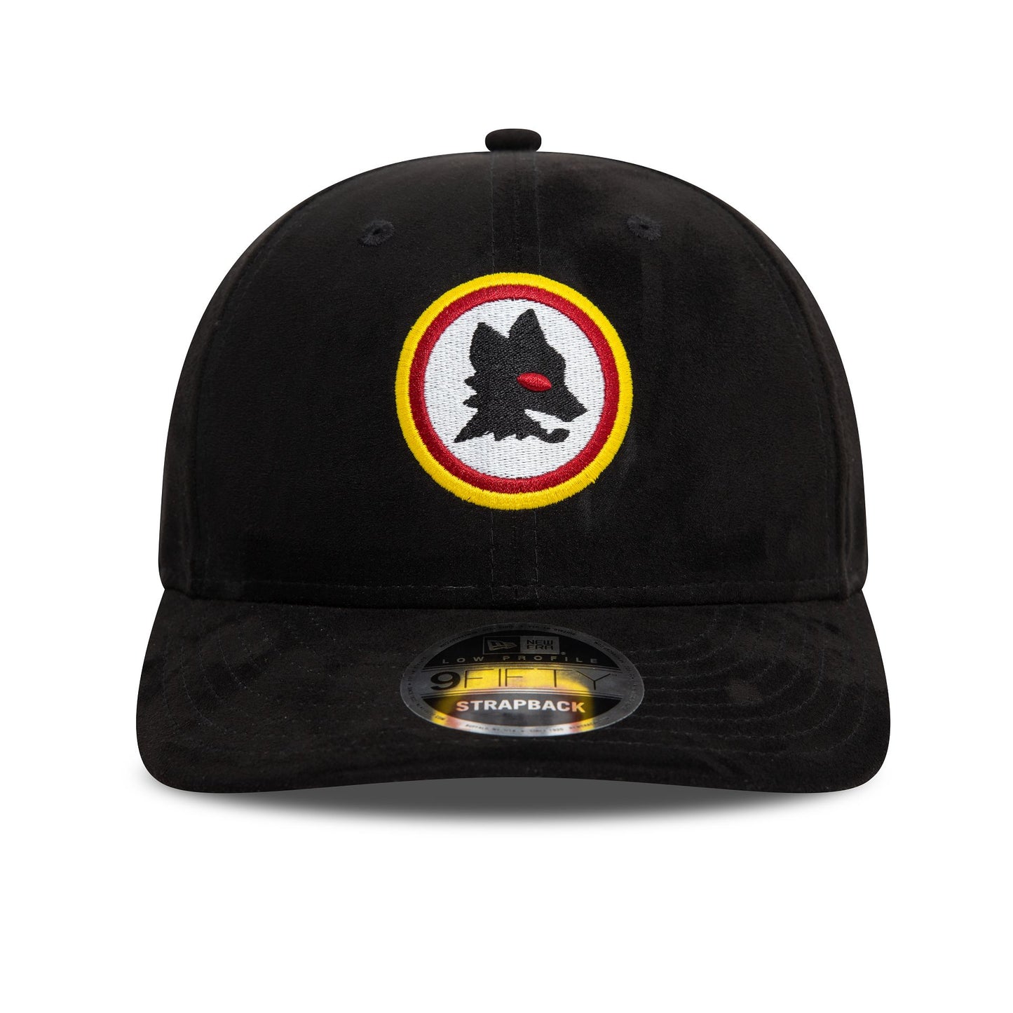 This is a AS Roma Suede Black Low Profile 9FIFTY Cap 2