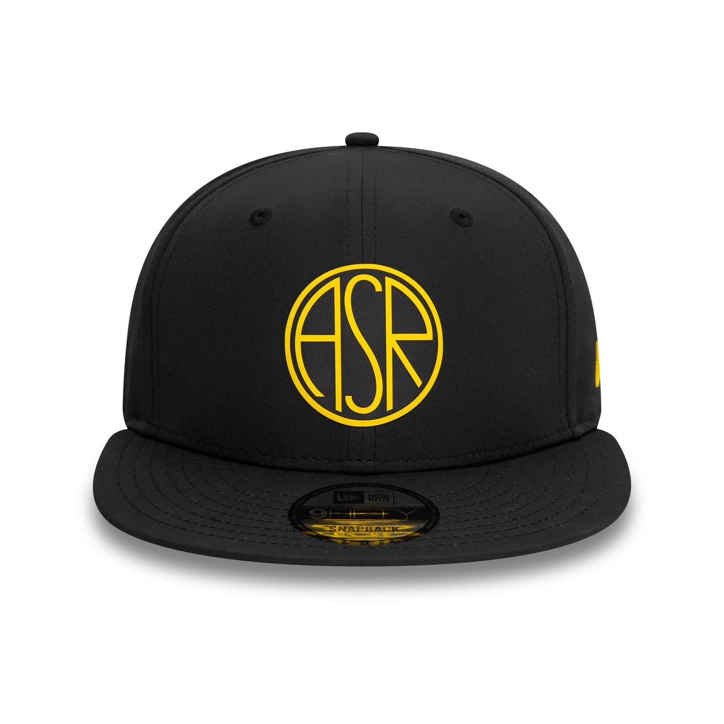 This is a AS Roma Featherweight Poly Black 9FIFTY Snapback Cap 2