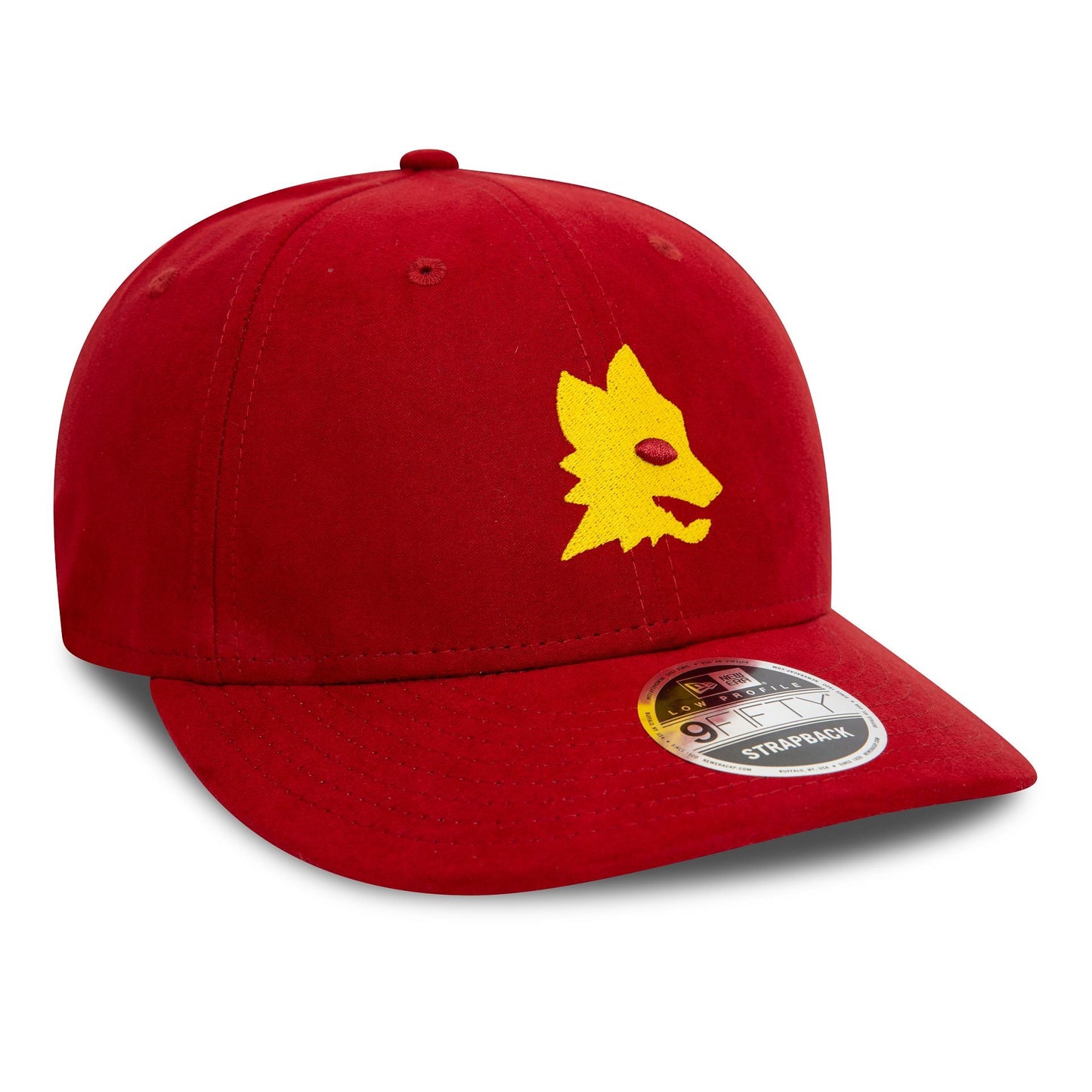 This is a AS Roma Suede Dark Red Low Profile 9FIFTY Cap 3