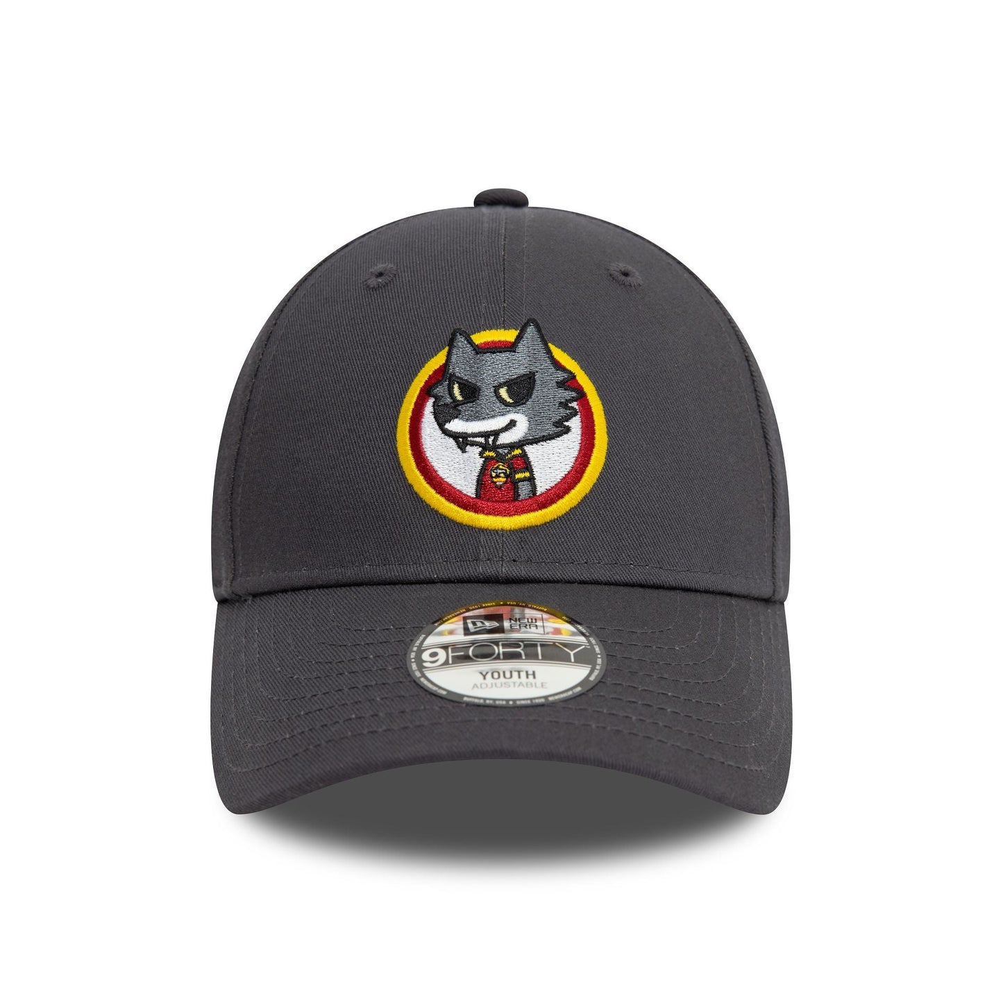 This is a AS Roma Kids Romolo Dark Grey 9FORTY Adjustable Cap 2