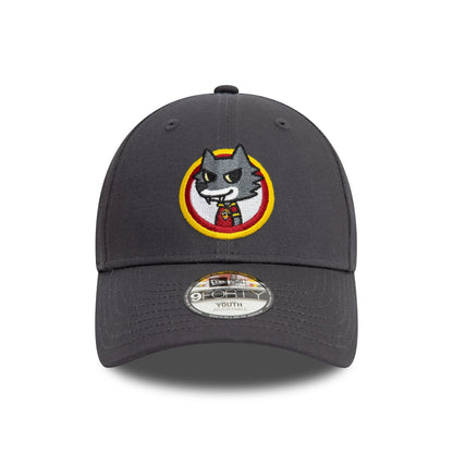 This is a AS Roma Kids Romolo Dark Grey 9FORTY Adjustable Cap 2