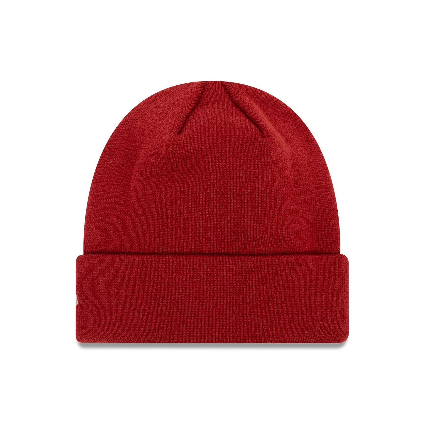 This is a AS Roma Core Dark Red Cuff Knit Beanie Hat 2