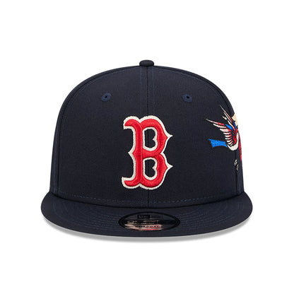 This is a Boston Red Sox City Art Black 9FIFTY Snapback Cap 3