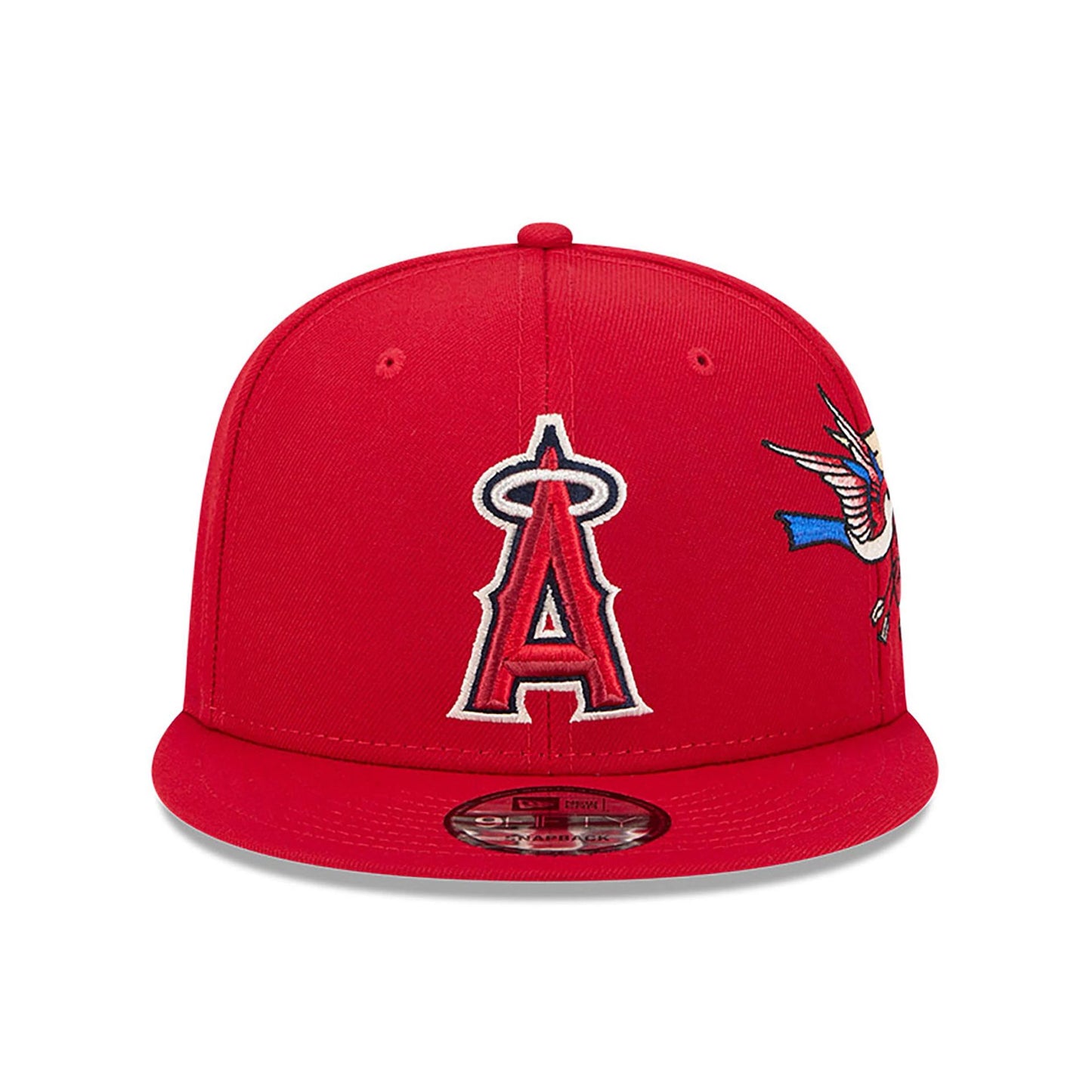 This is a LA Angels City Art Black 9FIFTY Snapback Cap 3