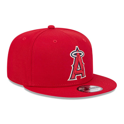 This is a LA Angels City Art Black 9FIFTY Snapback Cap 6